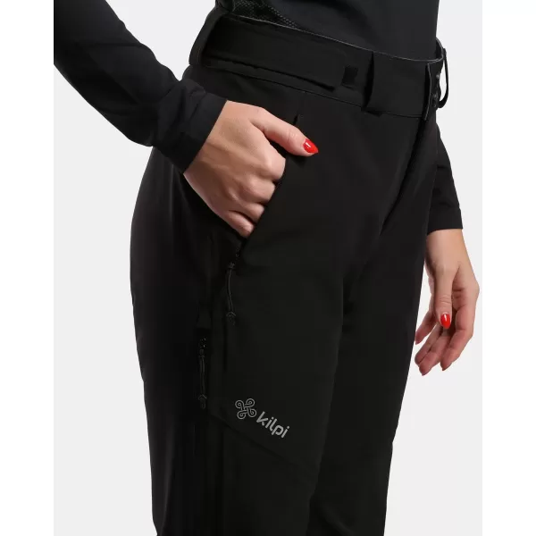  Pantaloni de exterior impermeabili pentru femei KILPI MESTALO-W WL0401KI NEGRU 