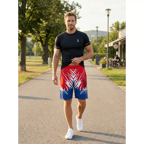  Pantaloni scurți funcționali premium pentru bărbați, fără buzunare ALTISPORT VOJ/ALM036KRA02 LEU 