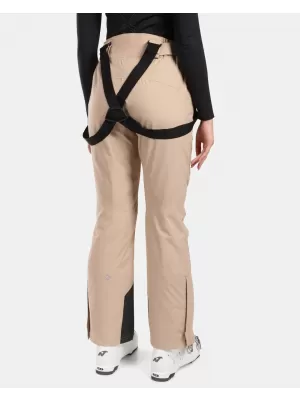 Pantaloni de schi pentru femei KILPI ELARE-W WL0404KI BEJ