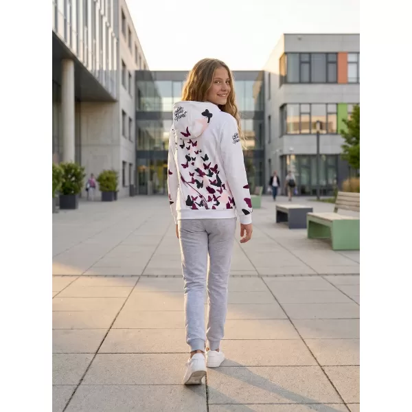  Hanorac funcțional premium pentru copii ALTISPORT VOJ/ALK022MI01 ALB 