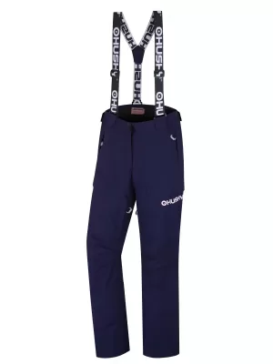 Pantalonii pentru doamne HUSKY GRATI L ALBASTRU ÎNCHIS