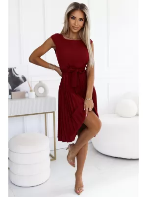 Rochie NUMOCO LILA 311-15 BURGUNDIA
