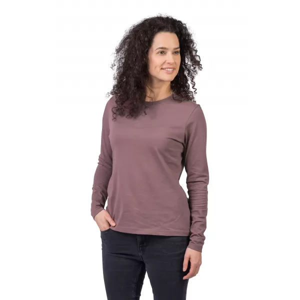  Tricou de damă cu mâneci lungi HANNAH ALERIN TRANDAFIR TAUPE 