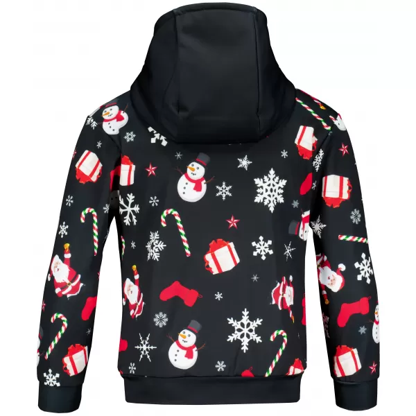  Hanorac funcțional premium pentru copii ALTISPORT VOJ/ALKVN1MI01 NEGRU 