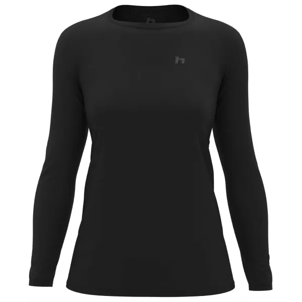  Tricou de damă cu mâneci lungi HANNAH LESLIE L/S ANTRACIT 