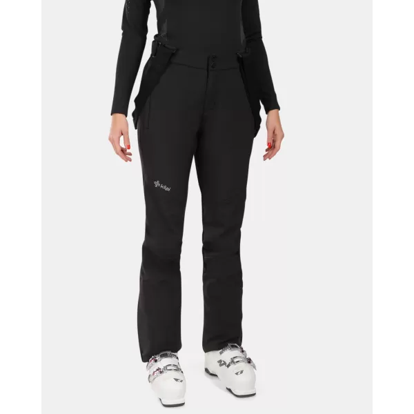 Pantaloni de schi softshell pentru femei KILPI RHEA-W WL0409KI NEGRU 