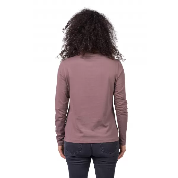  Tricou de damă cu mâneci lungi HANNAH ALERIN TRANDAFIR TAUPE 