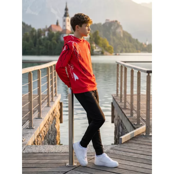  Hanorac funcțional premium pentru copii ALTISPORT VOJ/ALK004MI01 ROŞU 