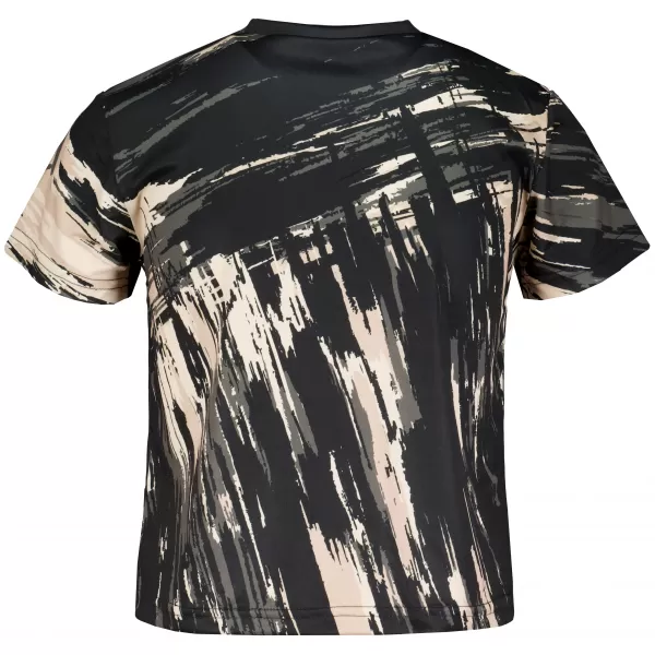  Tricou funcțional premium pentru copii ALTISPORT VOJ/ALK010TR01 NEGRU/MARO 