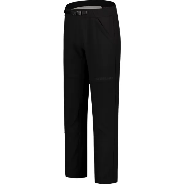  Pantaloni de trening softshell pentru bărbați NORDBLANC DESCENT NBFPM8095 NEGRU 