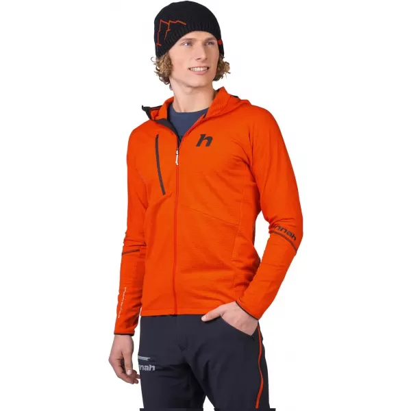  Hanorac pentru bărbați HANNAH NIRO HOODY PORTOCALE PICANT MEL 