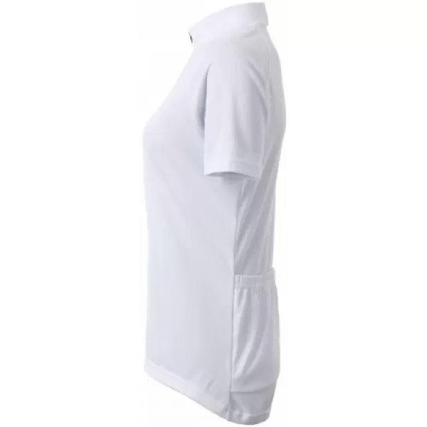  Tricou de ciclism pentru femei ALTISPORT NoPrint NP/ALW115NJ ALB 