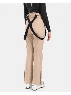 Pantaloni de schi softshell pentru femei KILPI DIONE-W WL0408KI BEJ