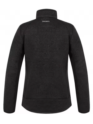 Pulover de dama fleece HUSKY ALAN L NEGRU