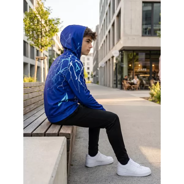  Hanorac funcțional premium pentru copii ALTISPORT VOJ/ALK004MI01 ALBASTRU REGAL 