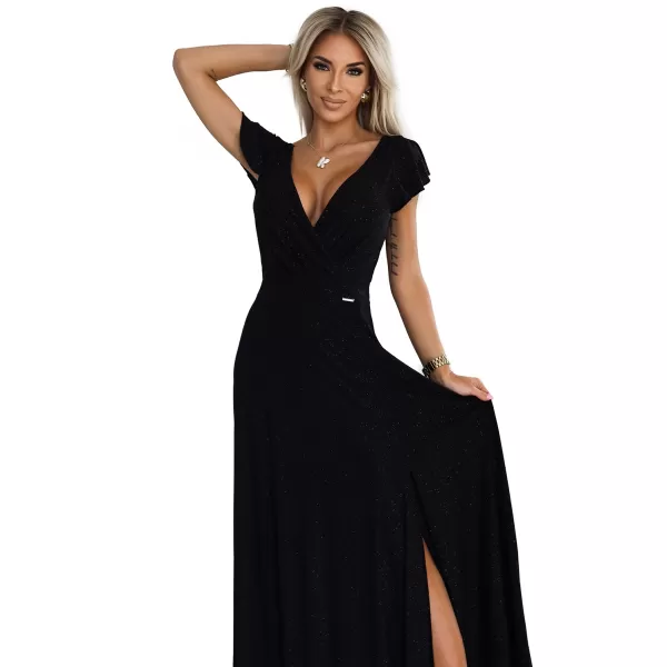  Rochie NUMOCO CRYSTAL 411-12 NEGRU 