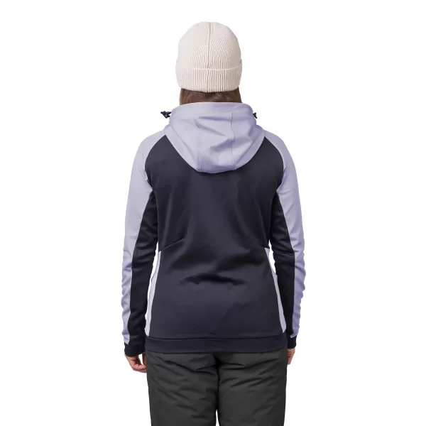  Hanorac de dama HANNAH NELA HOODY AURA DE LAVANDĂ/ANTRACIT 