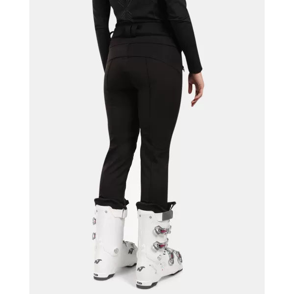  Pantaloni de schi softshell pentru femei KILPI MAURA-W WL0405KI NEGRU 