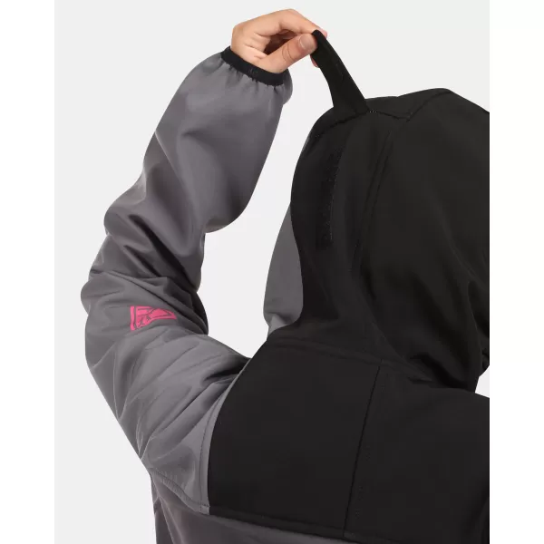  Jachetă softshell pentru fetiță KILPI RAVIA-J WJ0113KI NEGRU 