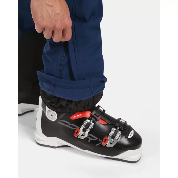  Pantaloni de schi softshell pentru bărbați KILPI RHEA-M WM0409KI ALBASTRU ÎNCHIS 