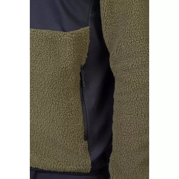  Hanorac pentru bărbați HANNAH KODIAK HOODY VERDE IEDERA/ANTRACIT 