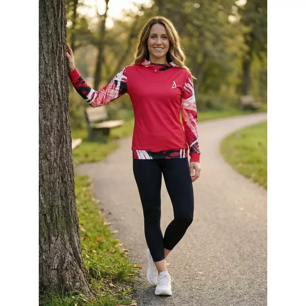  Hanorac funcțional premium pentru femei ALTISPORT VOJ/ALW039MI01 VIVA MAGENTA 
