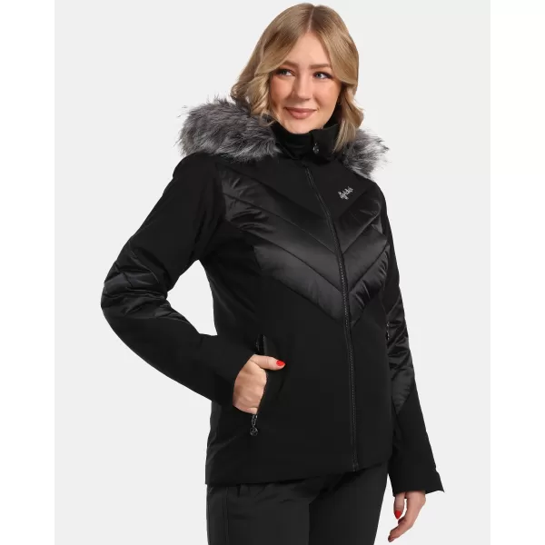  Jachetă de schi pentru femei KILPI LIN-W WL0110KI NEGRU 