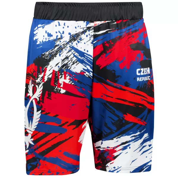  Pantaloni scurți funcționali premium pentru bărbați, fără buzunare ALTISPORT VOJ/ALM036KRA02 CEH 