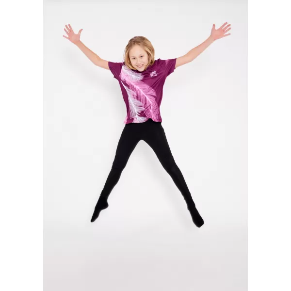  Tricou funcțional premium pentru copii ALTISPORT VOJ/ALK001TR01 FUCSIE 