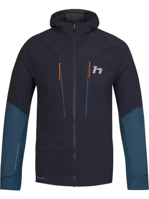 Jachetă pentru bărbați HANNAH TRANE HOODY ANTRACIT/MARE STRATIFICATĂ