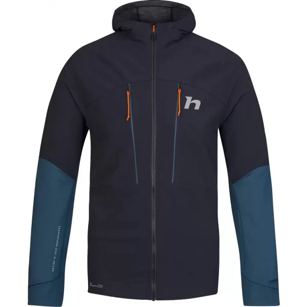  Jachetă pentru bărbați HANNAH TRANE HOODY ANTRACIT/MARE STRATIFICATĂ 