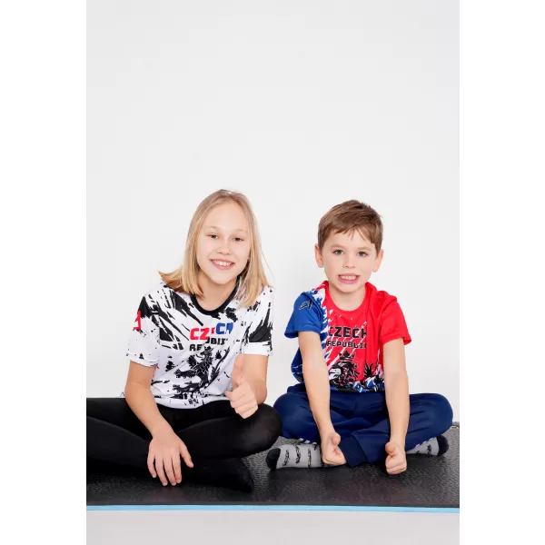  Tricou funcțional premium pentru copii ALTISPORT VOJ/ALK036TR01 ALB 