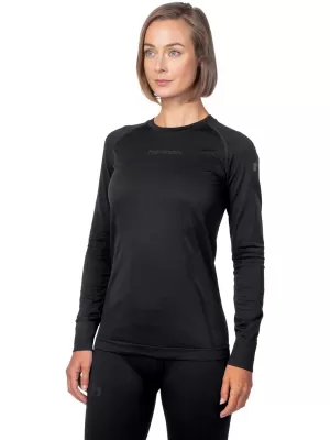 Tricou termic de damă HANNAH ACTIVE TS L/S W ANTRACIT
