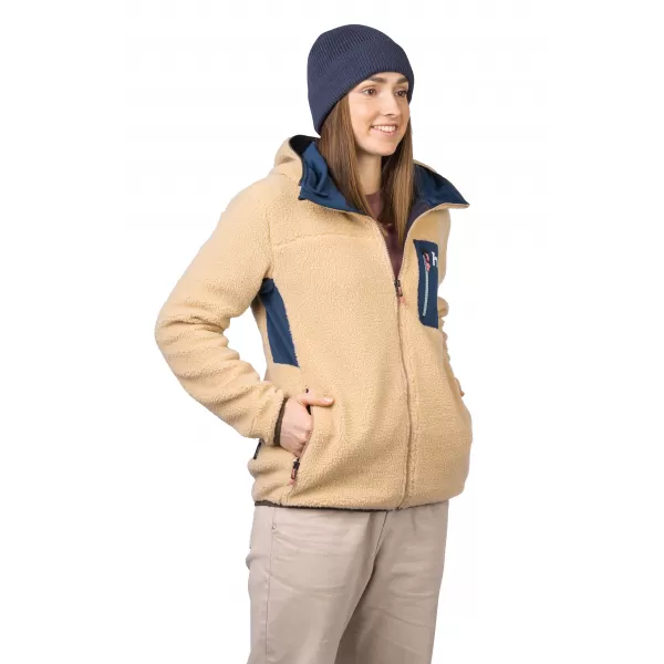  Hanorac de dama HANNAH KOALA HOODY BEJ/MARE STRATIFICATĂ 