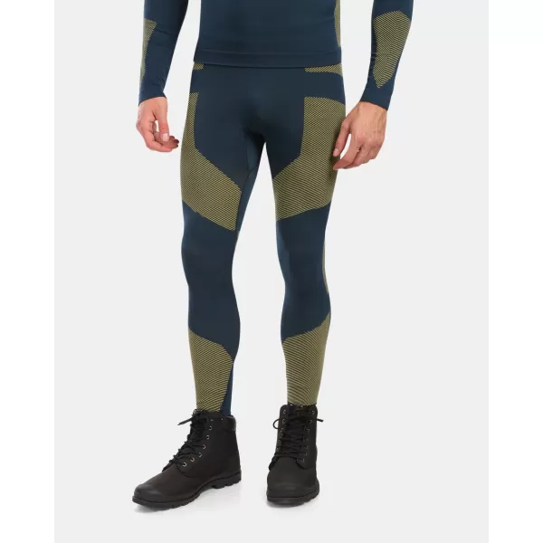  Pantaloni termici pentru bărbați KILPI NIEL-M WM0507KI ALBASTRU ÎNCHIS 