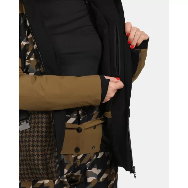  Jachetă de schi pentru femei KILPI CLAIR-W WL0107KI KAKI 