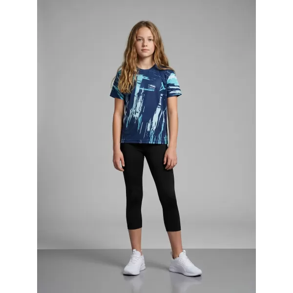  Tricou funcțional premium pentru copii ALTISPORT VOJ/ALK010TR01 ALBASTRU REGAL 