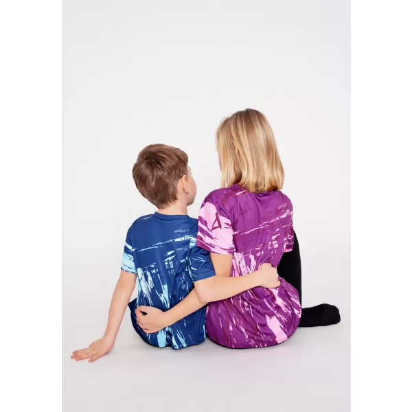  Tricou funcțional premium pentru copii ALTISPORT VOJ/ALK010TR01 ALBASTRU REGAL 