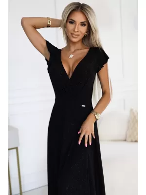 Rochie NUMOCO CRYSTAL 411-12 NEGRU