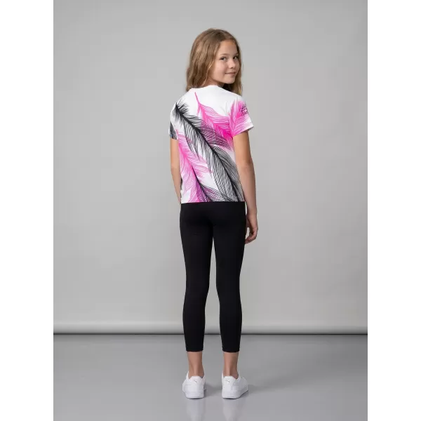  Tricou funcțional premium pentru copii ALTISPORT VOJ/ALK001TR01 ALB 