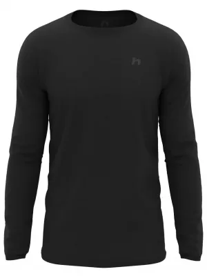 Tricou pentru bărbați cu mâneci lungi HANNAH TAREGAN L/S ANTRACIT
