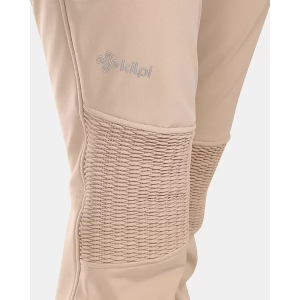  Pantaloni de schi softshell pentru femei KILPI DIONE-W WL0408KI BEJ 