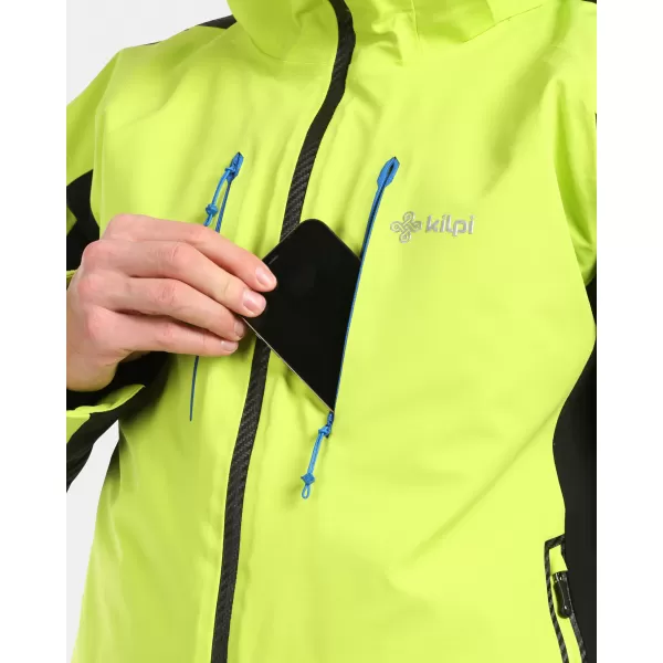  Jachetă de schi pentru bărbați KILPI TURNAU-M WM0109KI VERDE DESCHIS 