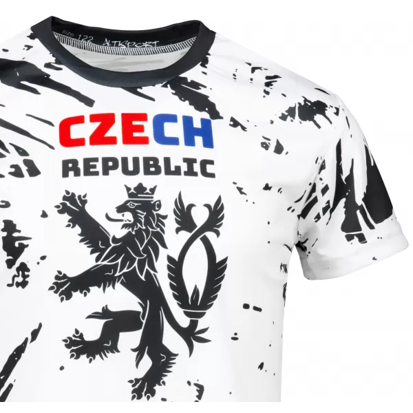  Tricou funcțional premium pentru copii ALTISPORT VOJ/ALK036TR01 ALB 
