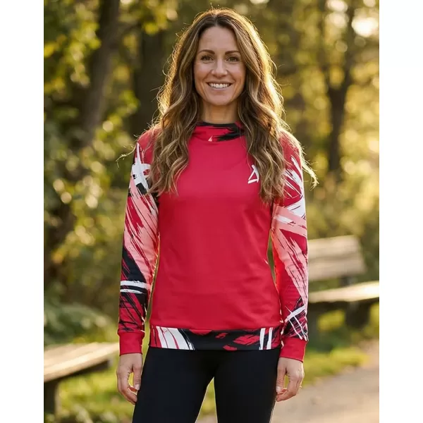  Hanorac funcțional premium pentru femei ALTISPORT VOJ/ALW039MI01 VIVA MAGENTA 