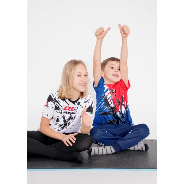  Tricou funcțional premium pentru copii ALTISPORT VOJ/ALK036TR01 ALB 