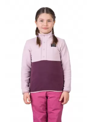 Hanorac pentru copii HANNAH MINT JR GHEAȚĂ VIOLET/FIG