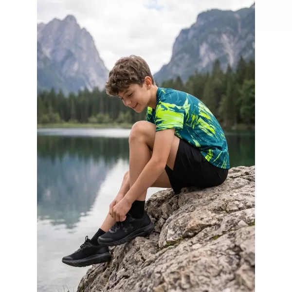  Tricou funcțional premium pentru copii ALTISPORT VOJ/ALK010TR01 KEROSEN/GALBEN 