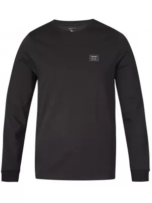 Tricou pentru bărbați cu mâneci lungi HANNAH KIRK II ANTRACIT
