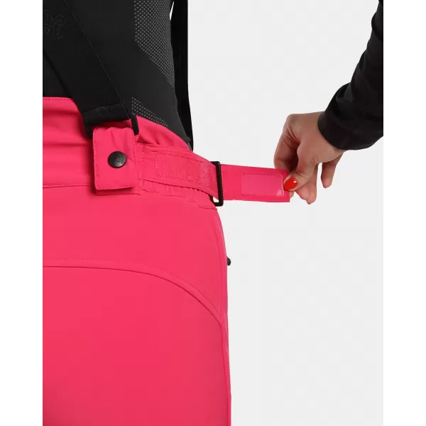  Pantaloni de schi softshell pentru femei KILPI RHEA-W WL0409KI ROZ 